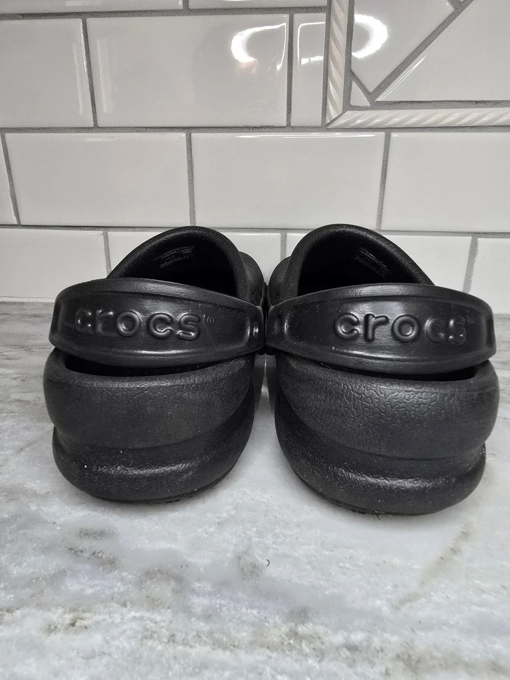 Crocs Classic Clogs Black Men's 5 Women's 7